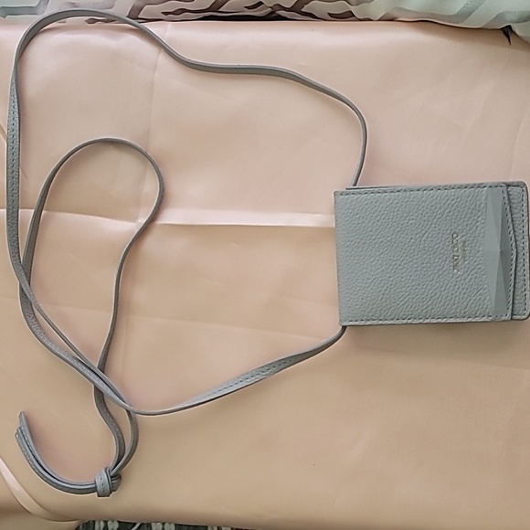 Jimmy Choo Limited Edition 2024 Holiday Gift Bag Playing Card Holder Bag Gray - Picture 5 of 6